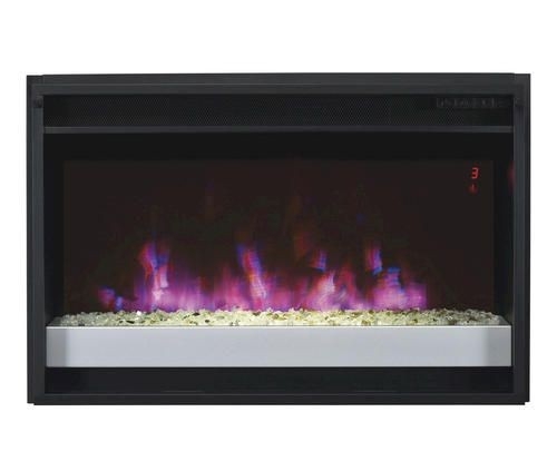 alluring 26" fixed glass front electric insert at menards | electric fireplace electric fireplace insert menards pics