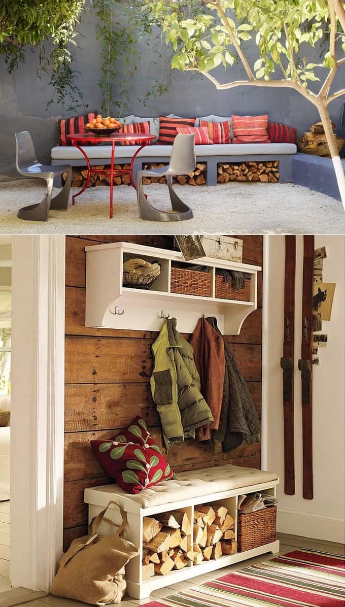 amazing 15 amazing firewood rack &amp; best storage ideas! a piece of rainbow fireplace wood storage ideas photo