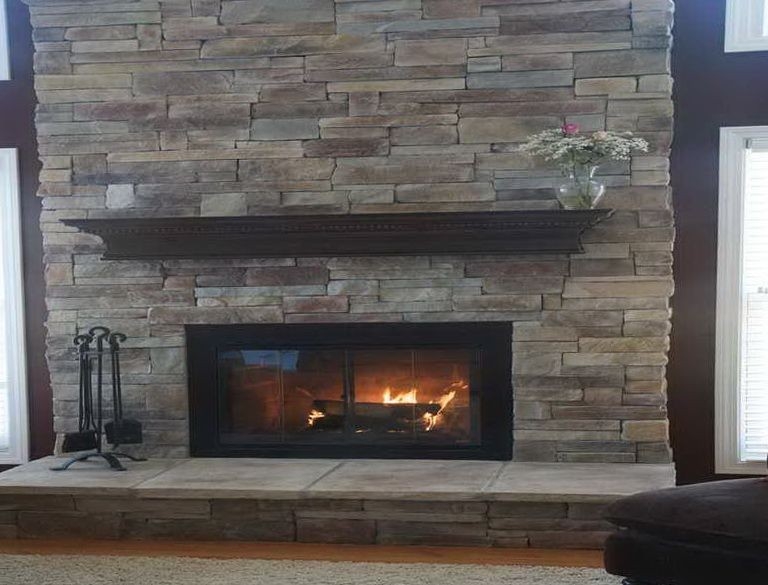 amazing air stone over brick fireplace home design ideas air stone fireplace pictures pics