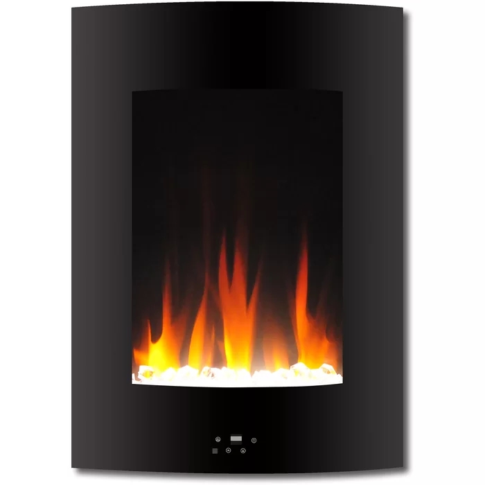 amazing betria 19 4'' w electric fireplace | wall mount electric fireplace fireplace crystals change color photo