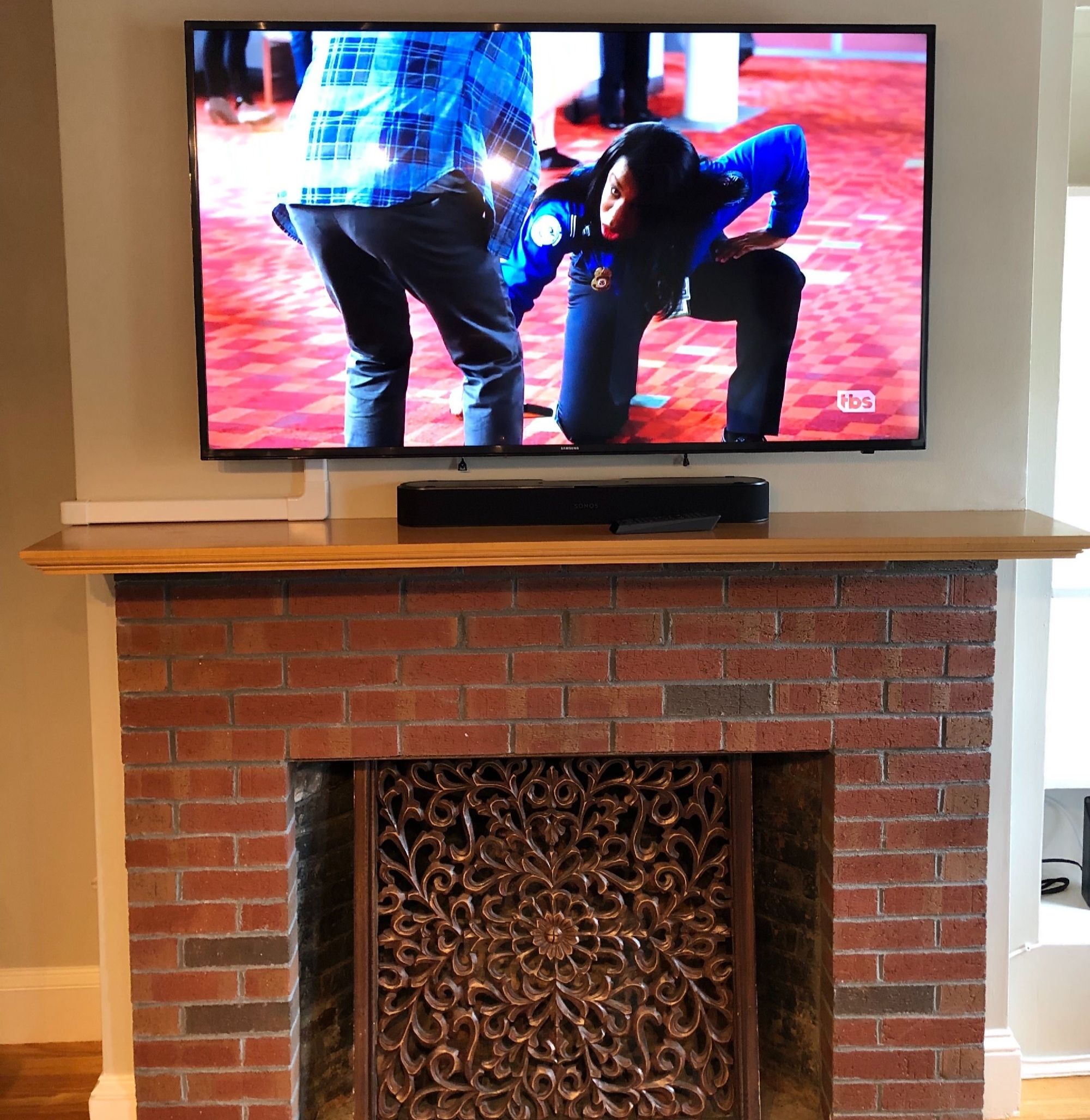 amazing mounting a tv above the fireplace: everything you need to know photos of tv mounted over fireplace picture