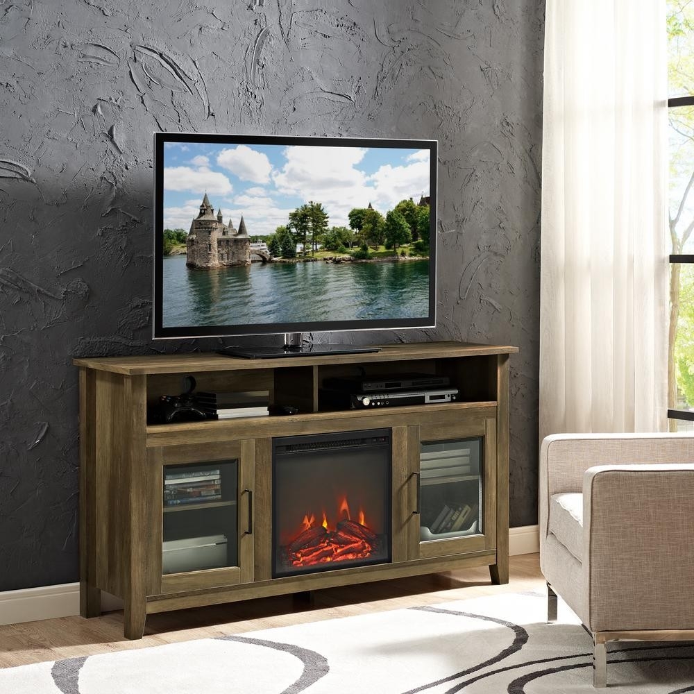 Good Tv Stand With Fireplace Home Depot Brand