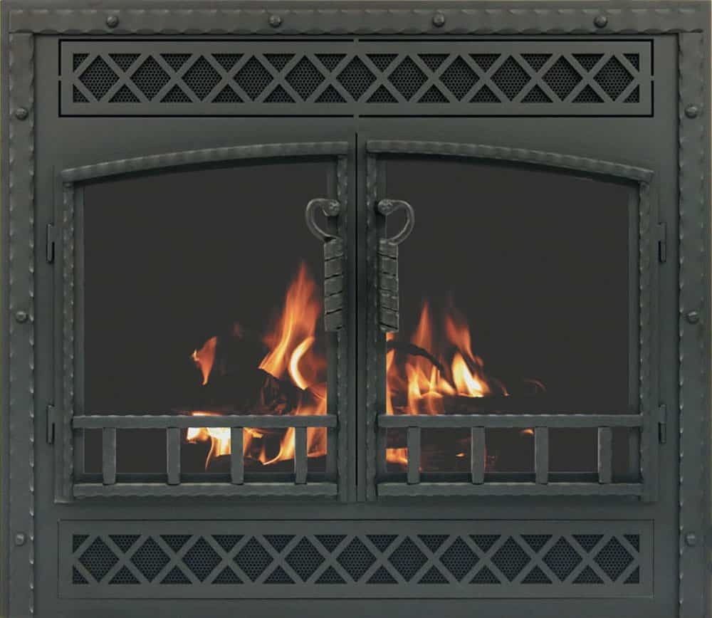 astonishing blacksmith rustic fireplace doorsstoll industries bassemiers replacement doors for fireplace insert picture