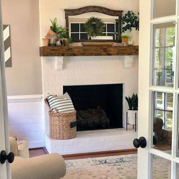 astonishing home interior designs white painted fireplaces #luxuryhomeinterior painting inside of fireplace picture