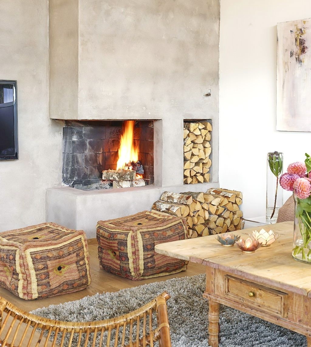 awesome Дом В Норвегии | living room with fireplace, fireplace design, corner living room setup with fireplace pics