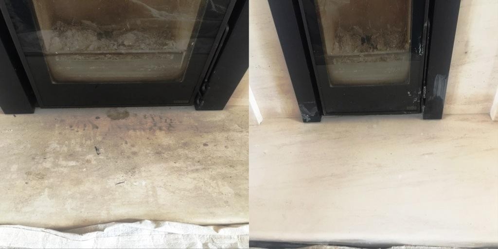 awesome deep cleaning a stone fireplace surround in surrey stone fireplace cleaning soot from stone fireplace picture