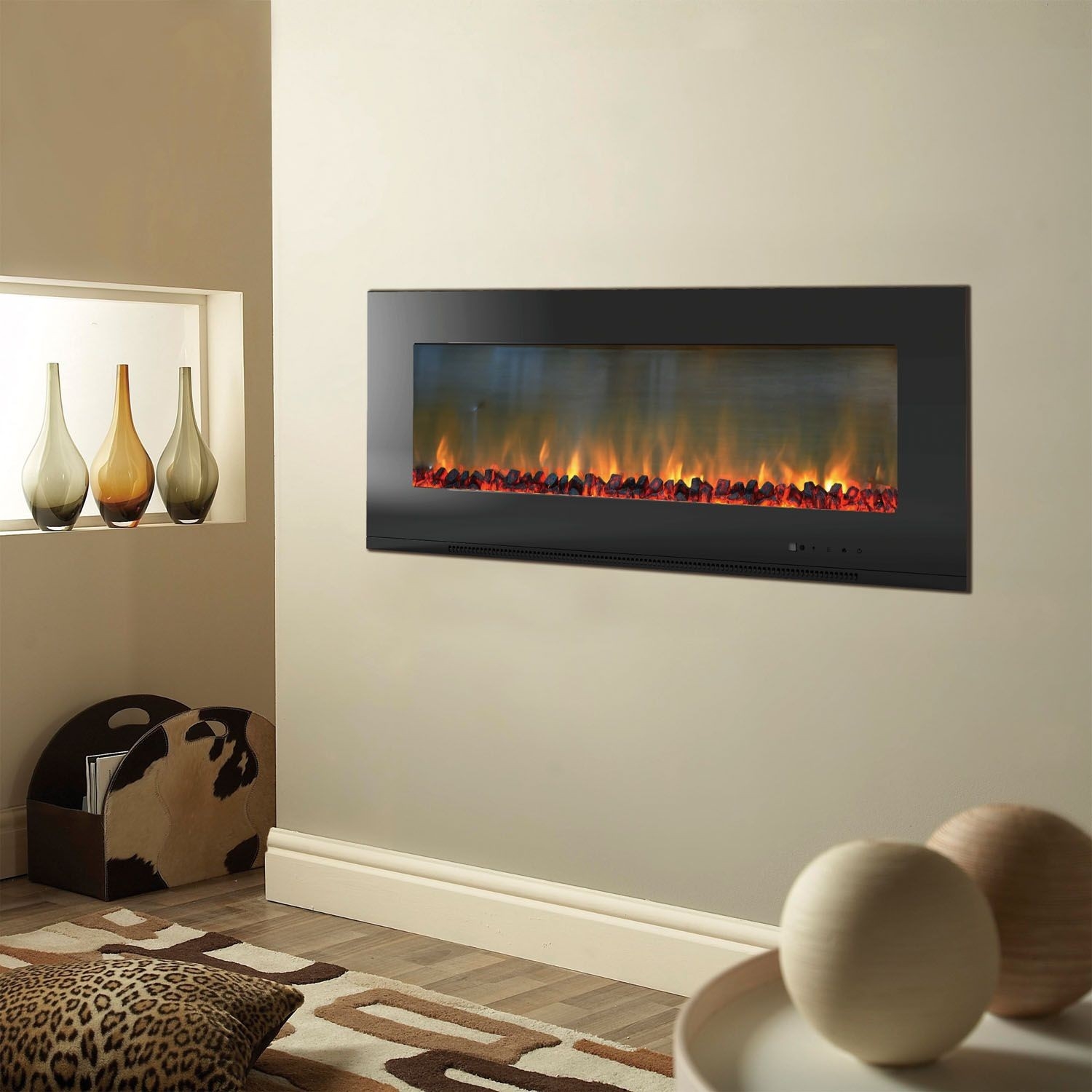 awesome metropolitan 56 in wall mount electronic fireplace with flat panel and flat screen electric fireplace photo