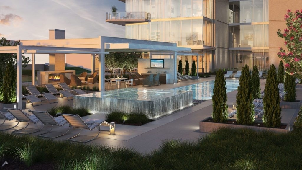 awesome new 27 story high rise brings luxury living to new heights in plano fireplace store plano tx image