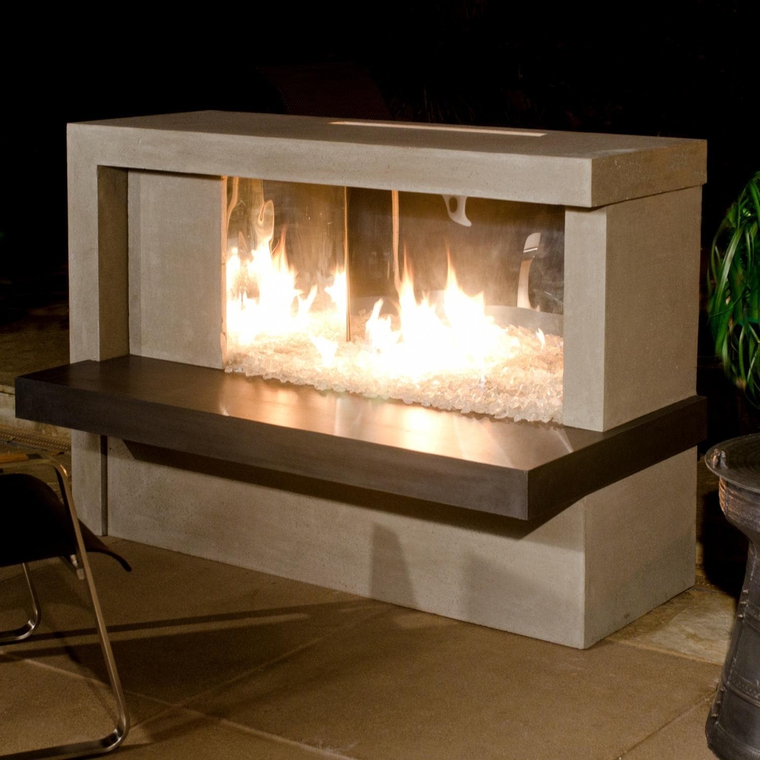 best american fyre designs manhattan 59 inch outdoor natural gas fireplace outside fireplaces for sale photo