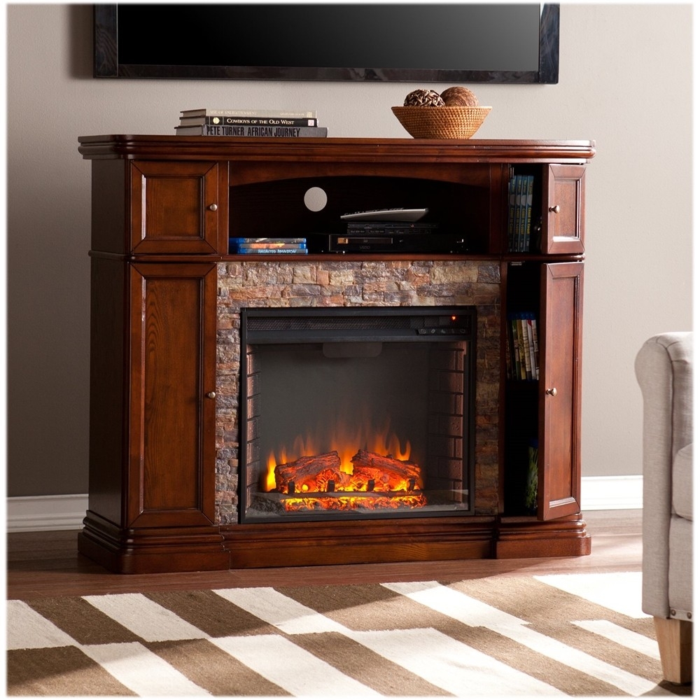 best best buy: sei hillcrest electric fireplace espresso with durango faux big lots fake fireplace photo