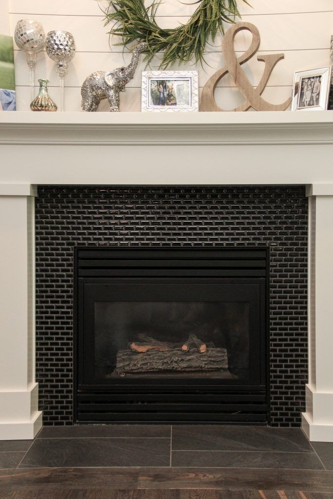 best black tiled living room fireplace | living room with fireplace tile panels for fireplaces pics