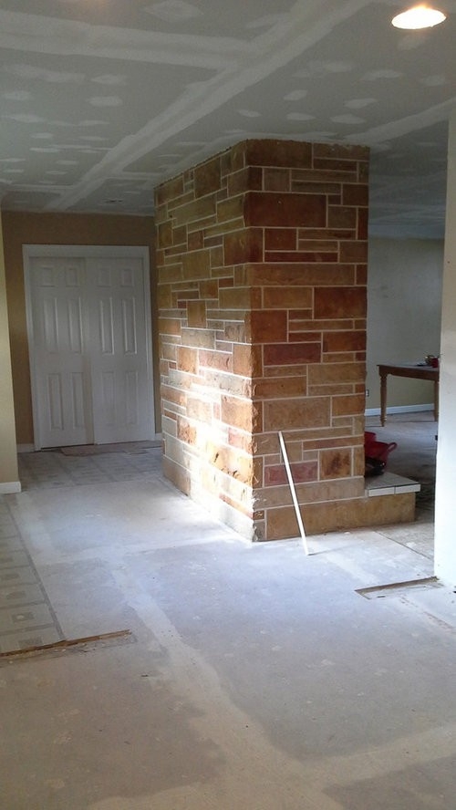 best can i paint the stone on the fireplace? can you paint marble fireplace image