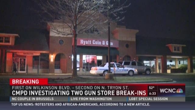 best charlotte gun store targeted in attempted robbery | wcnc fireplace stores in charlotte nc pics