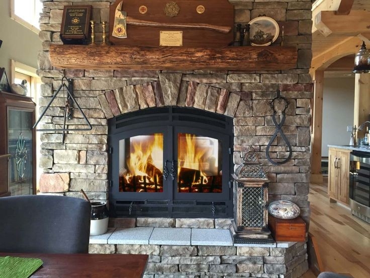 best double sided wood burning fireplaces | acucraft fireplaces | wood two sided fireplace inserts wood burning image