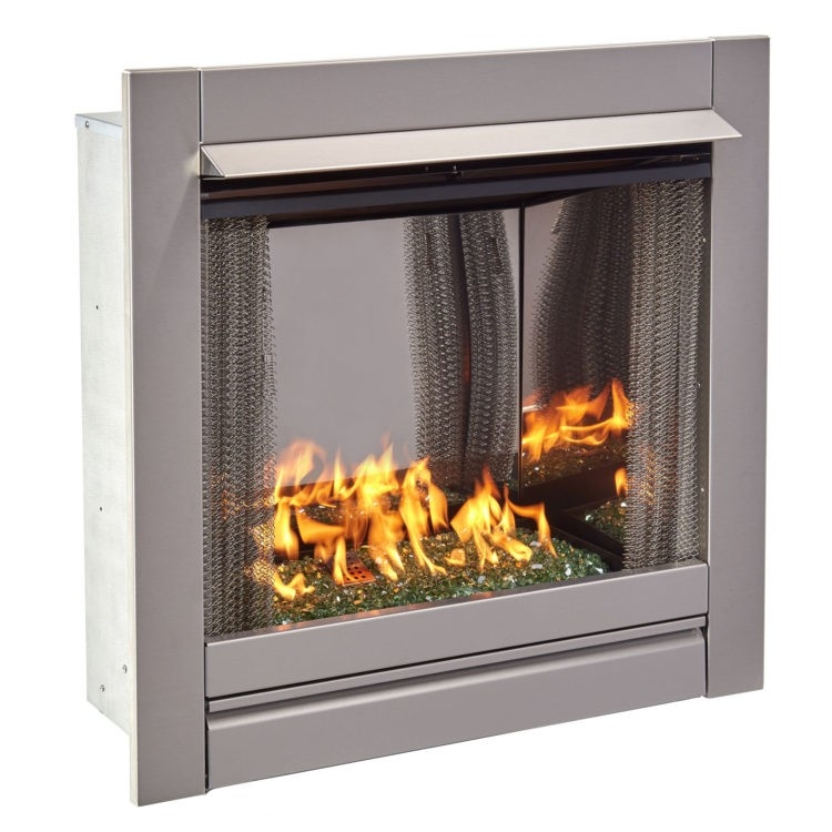 best duluth forge vent free stainless outdoor gas fireplace insert with forced air fireplace insert picture
