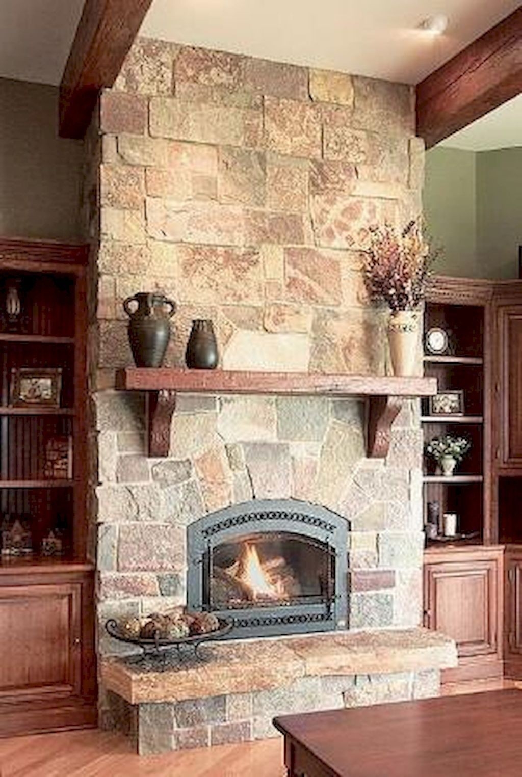best farmhouse style fireplace ideas (84) decorapartment | home fireplace rock fireplace design ideas photo