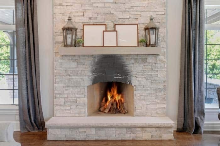 best how to remove soot from brick for that "like new" look | home repair how to clean soot from fireplace brick pics