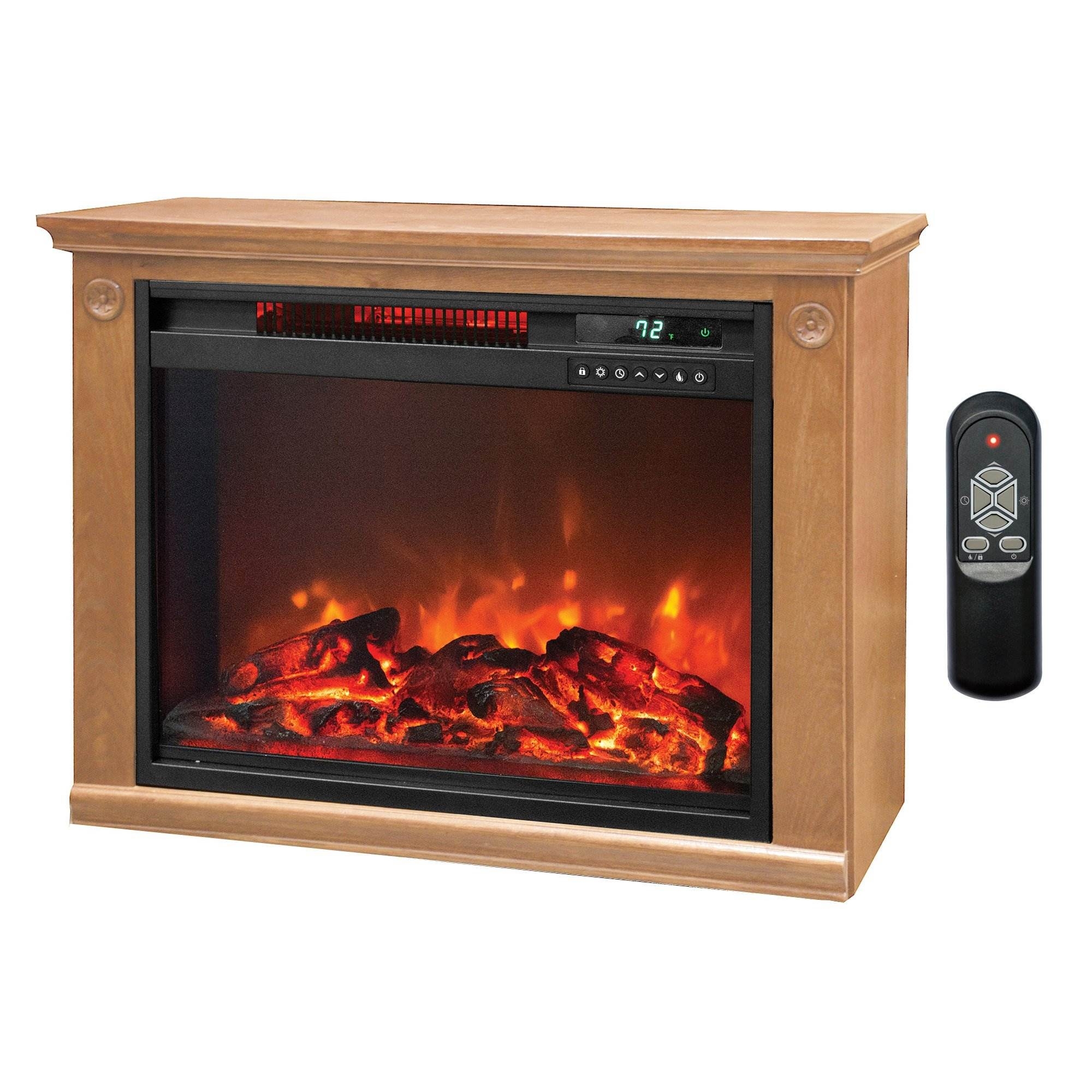 best lifesmart 1500 watt large infrared quartz electric portable fireplace best rated electric fireplace photo