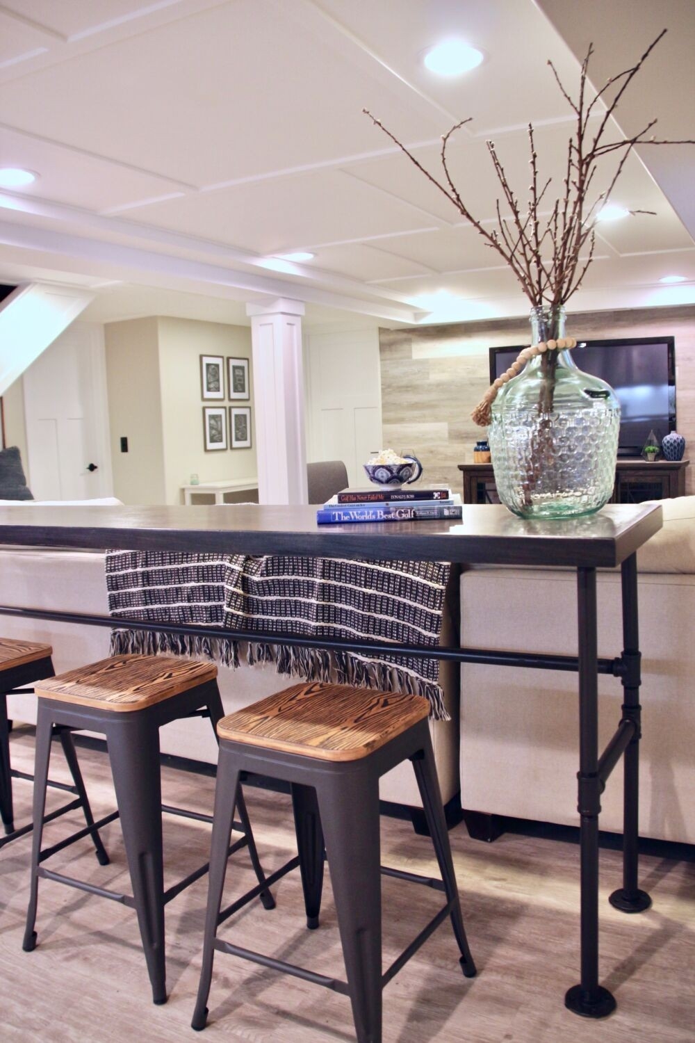 best meme hill studio basement remodel renovation fireplace raymour flanigan raymour and flanigan fireplace photo