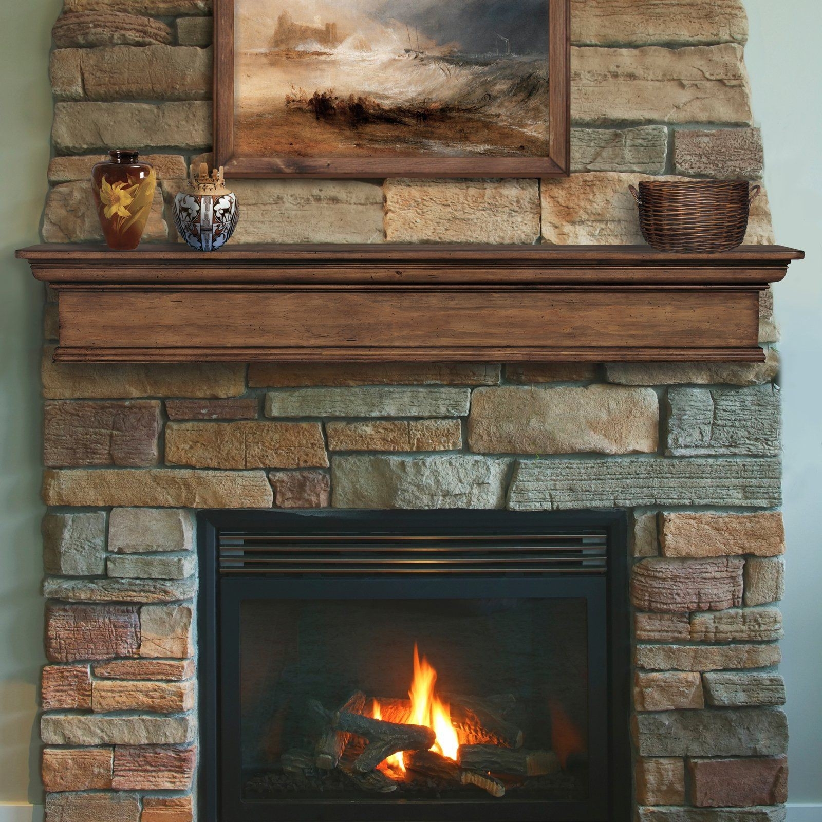 Stunning How To Build A Fireplace Mantel Shelf Best Buy