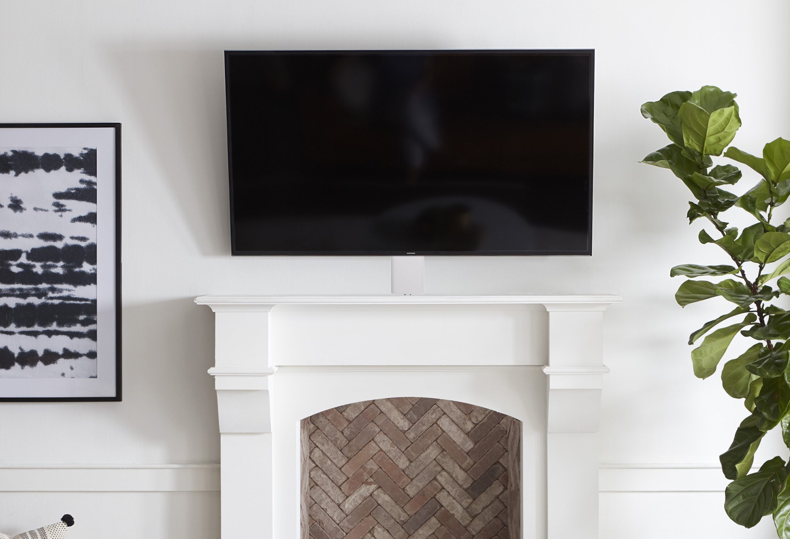 Inspirational Photos Of Tv Mounted Over Fireplace Top Products