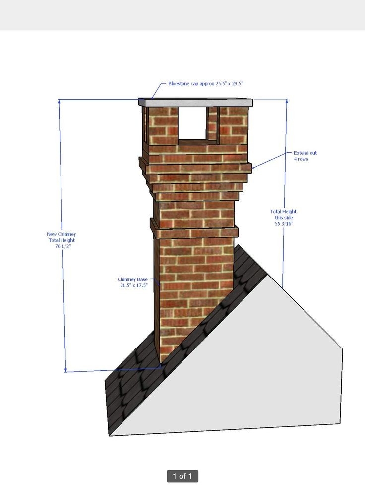 best new chimney top! | chimney design, brick chimney, brick detail masonry fireplace construction details pics