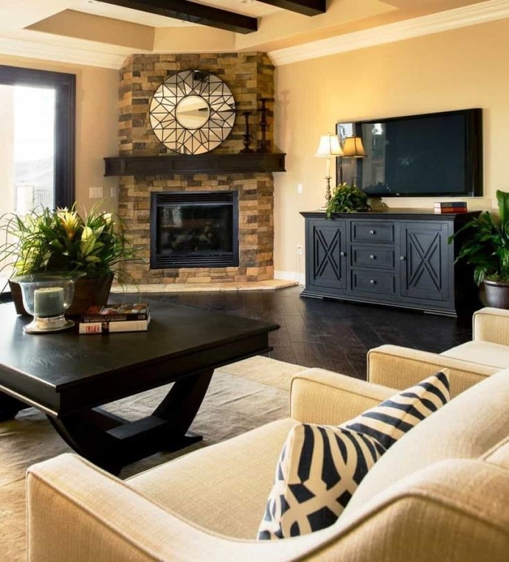best pin on my home living room layout with fireplace and tv picture