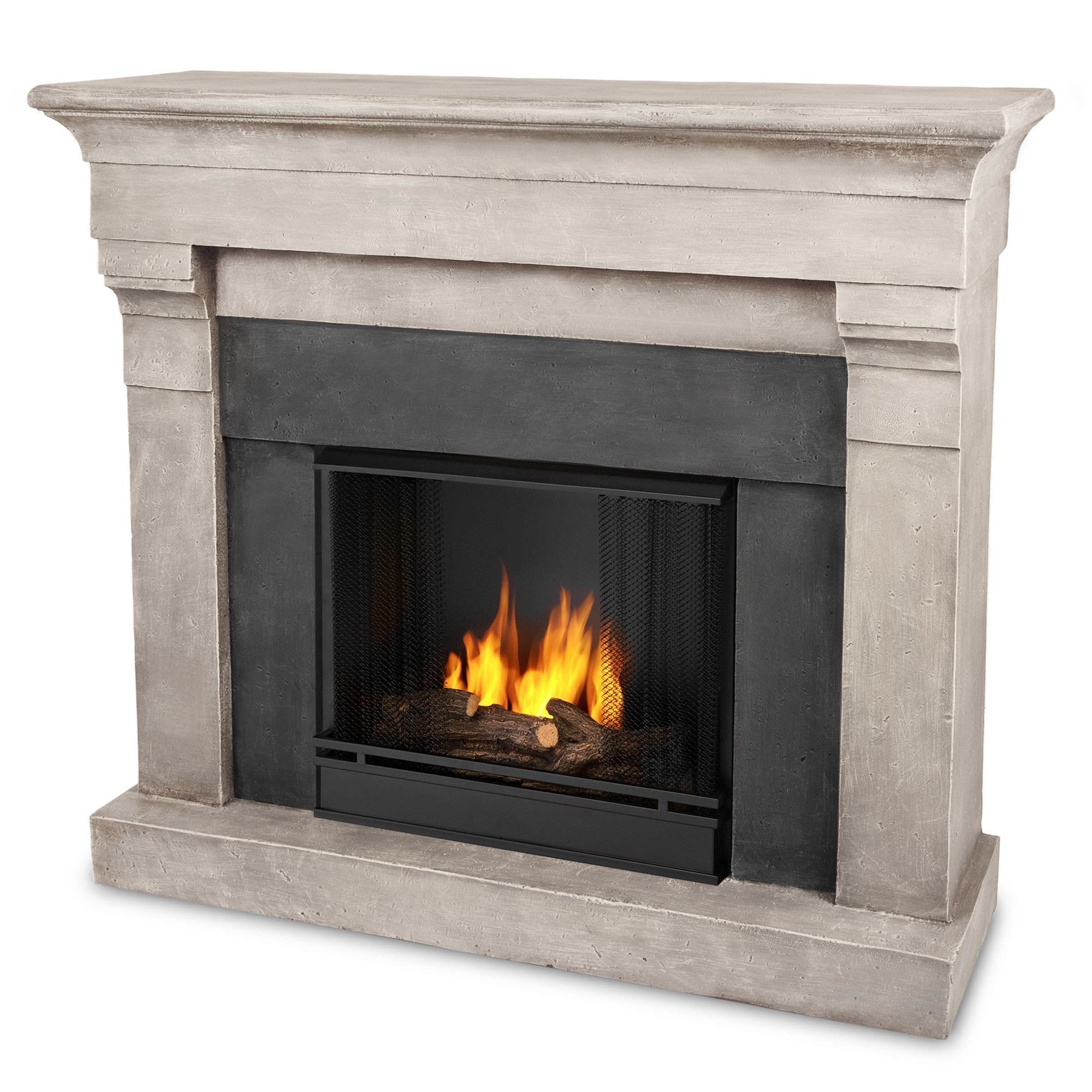best real flame torrence cast mantel gel fuel fireplace | indoor electric home depot ethanol fireplace photo