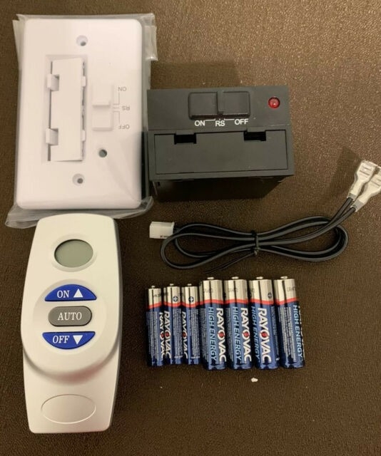 best skytech con on/off fireplace remote control kit | ebay skytech fireplace remote instructions picture