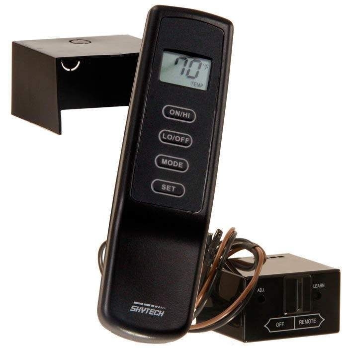 best skytech mrck th (sr 1001th) thermostat fireplace remote control with wireless thermostat for gas fireplace pics
