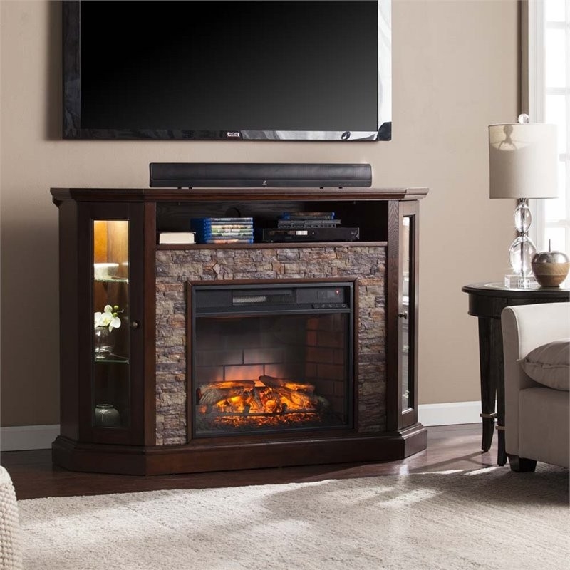 best southern enterprises redden corner electric fireplace tv stand fi9392 electric fireplace tv stand pics