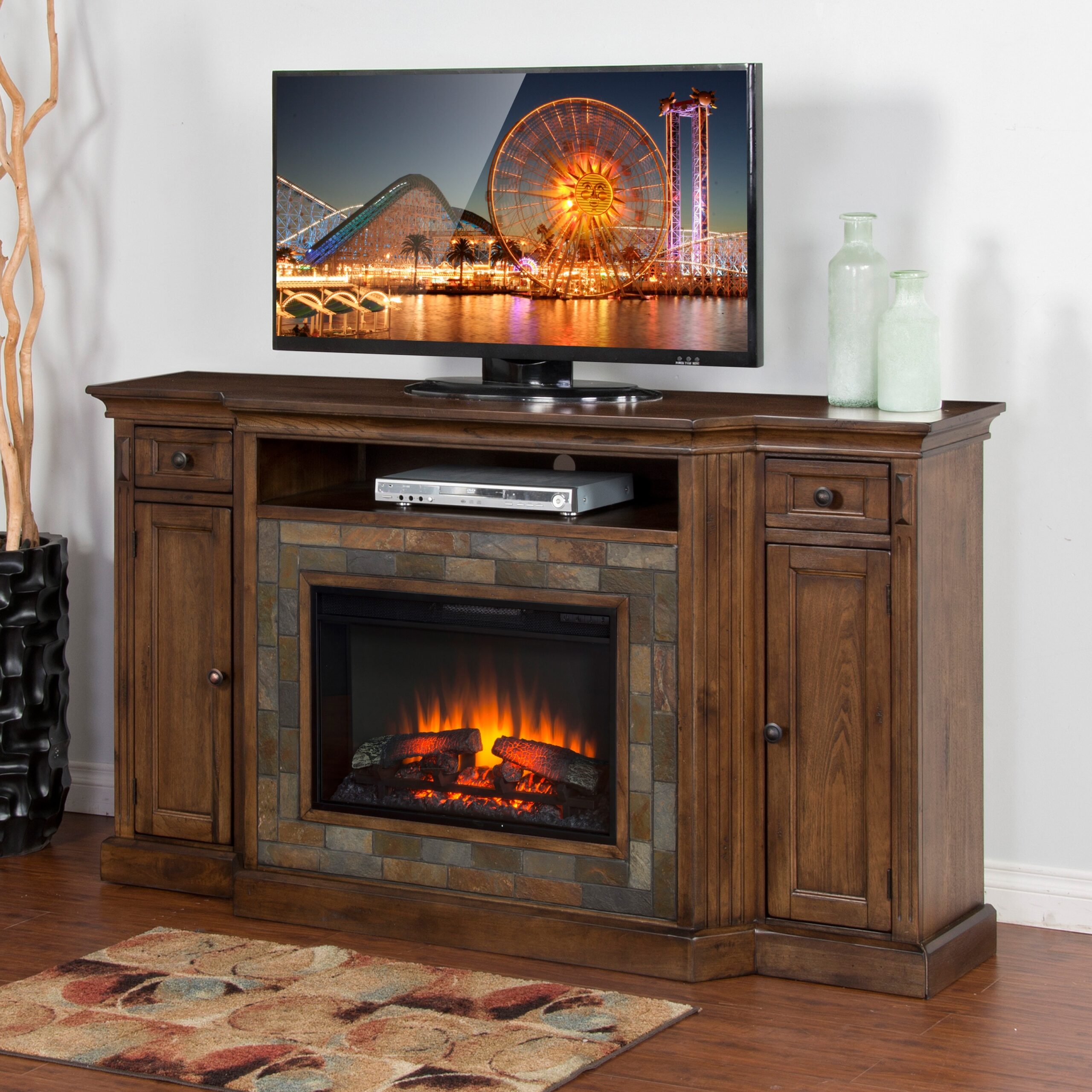 best sunny designs savannah 72 in electric fireplace tv console electric fireplace tv stand pics