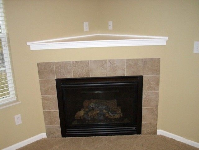 best tile fireplace surround ideas | corner gas fireplace, corner fireplace re tiling fireplace surround photo