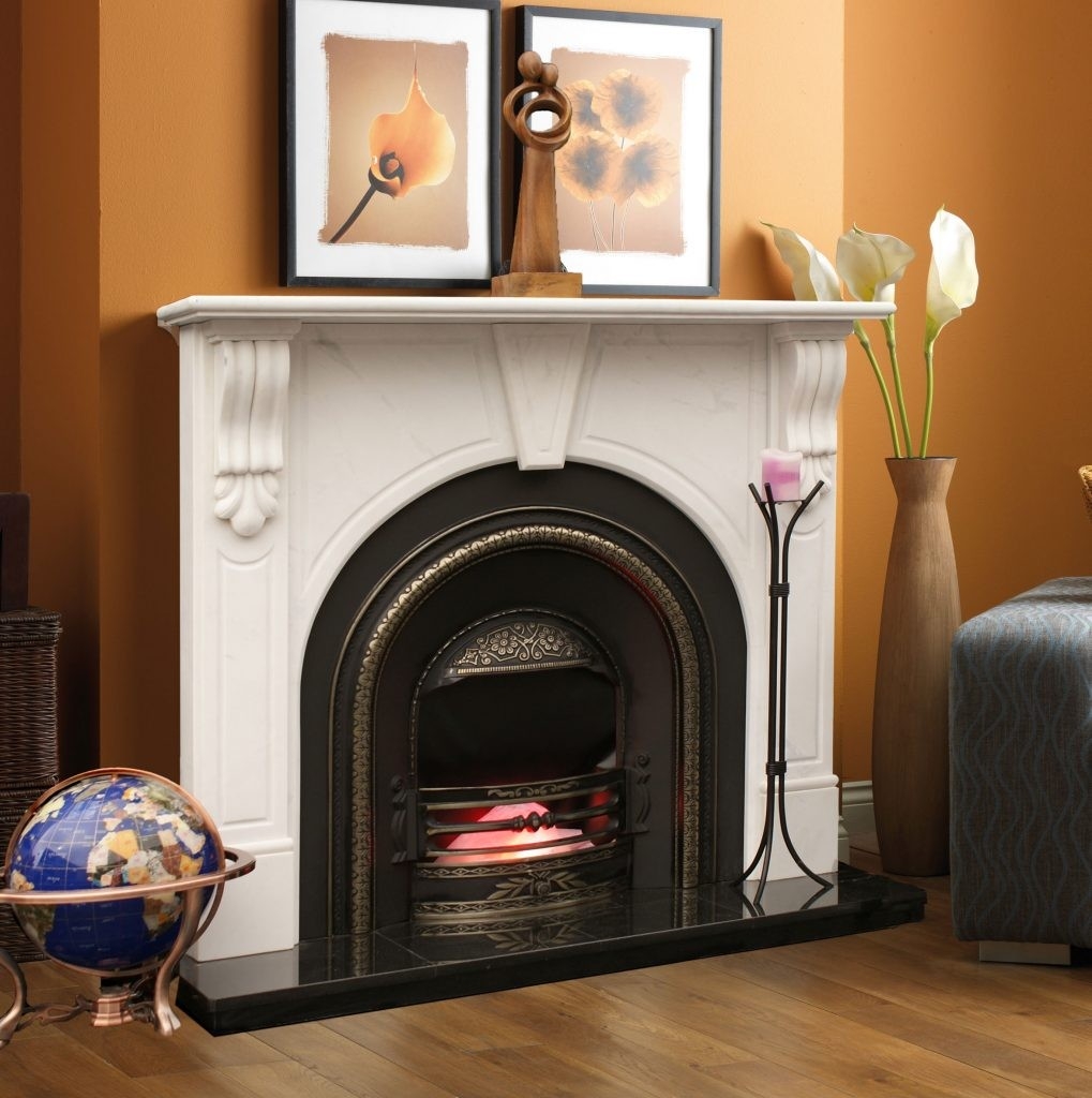 best victorian arch marble fireplace in white marble | marble fireplaces ireland gas fire for victorian fireplace picture