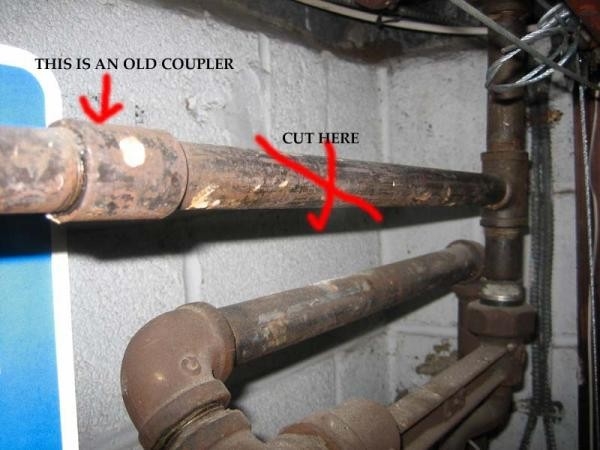 brilliant 3/4" gas line for dryer? doityourself community forums how to install propane gas line for fireplace image
