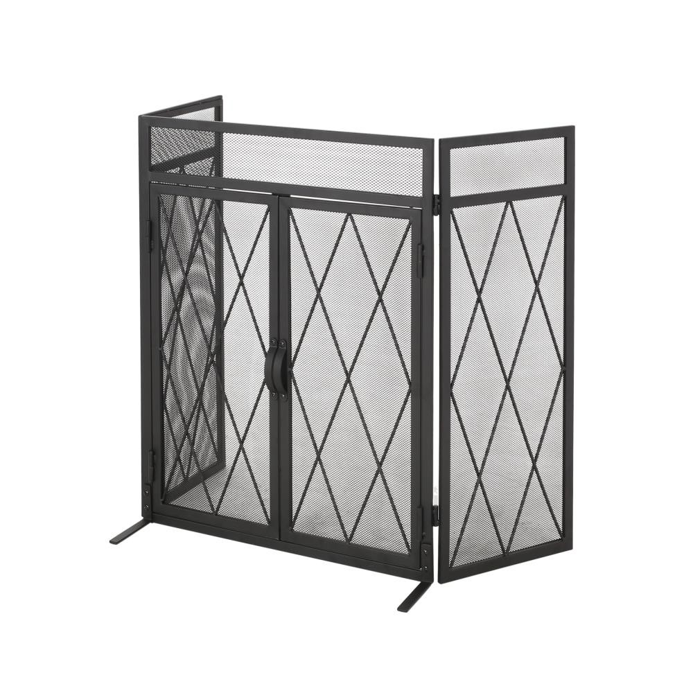 brilliant black twin fireplace screens at lowes fireplace screens at lowes picture