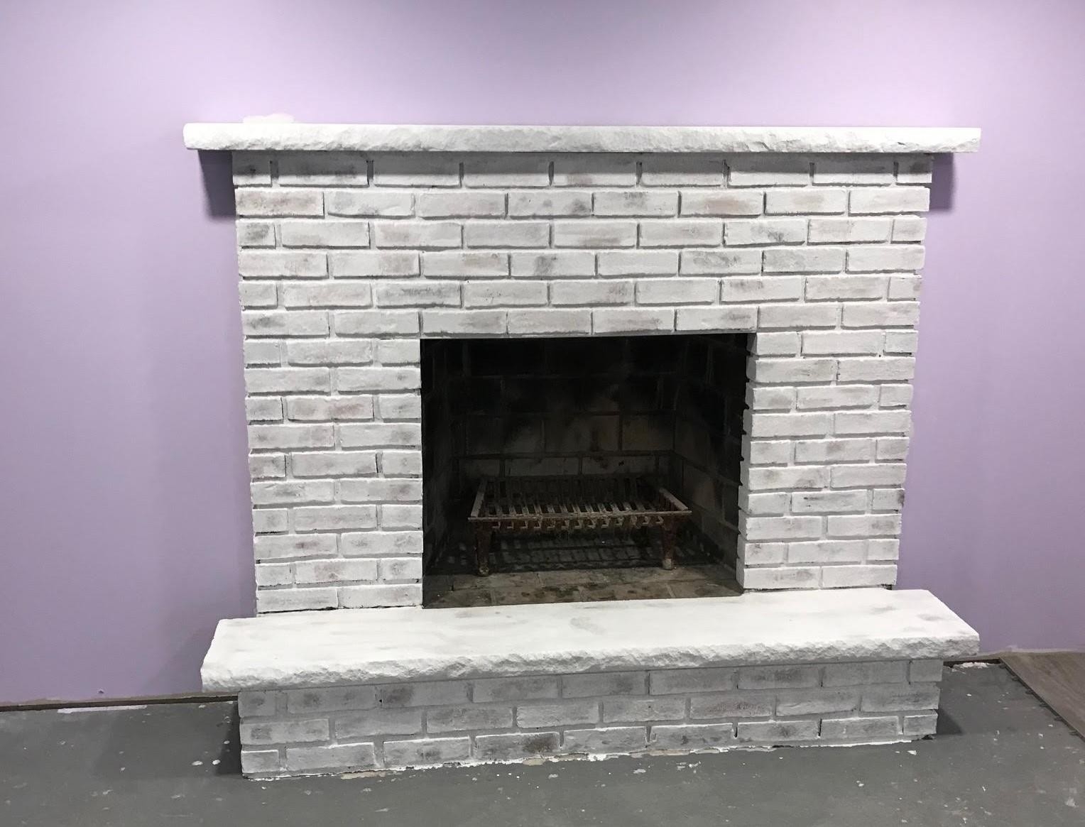 brilliant upstate total basement finishing before & after photo set basement restoring a brick fireplace picture