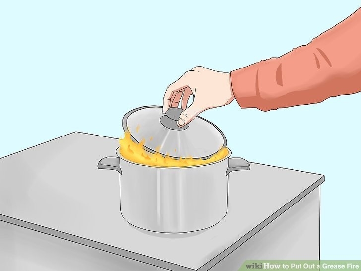 buy 3 ways to put out a grease fire wikihow how to put out a fire in a fireplace image