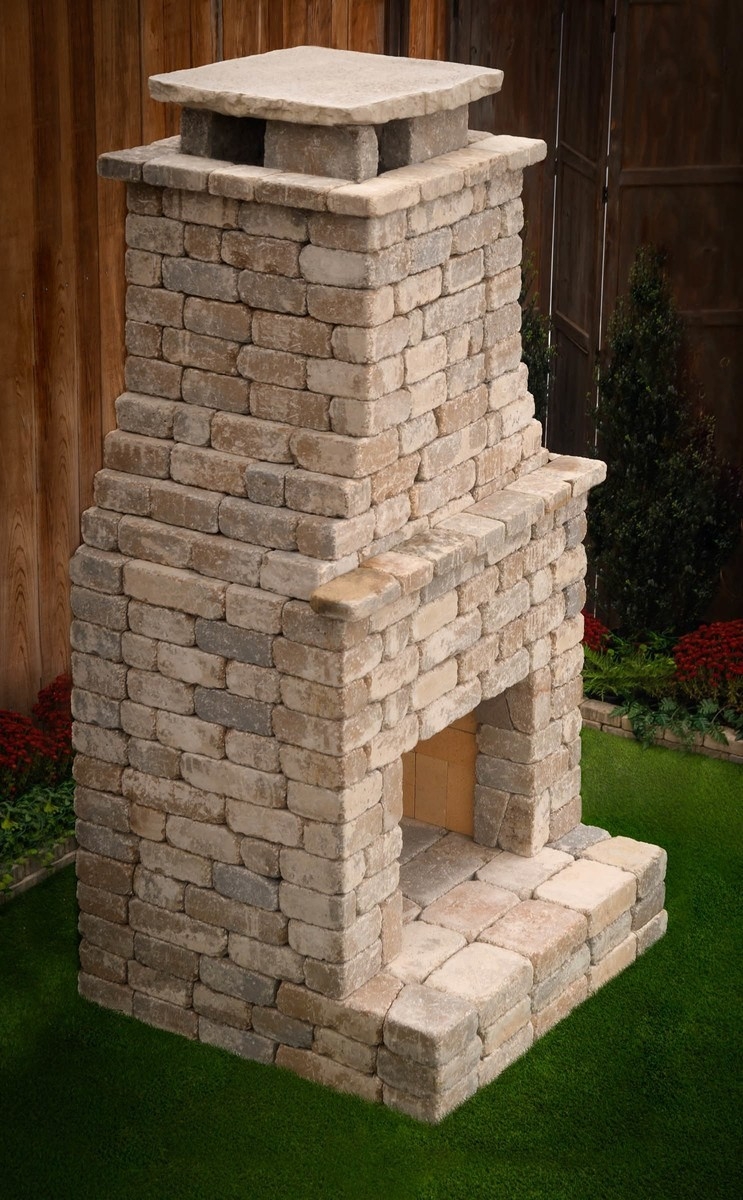 Brilliant Diy Outdoor Fireplace Kits Special Price