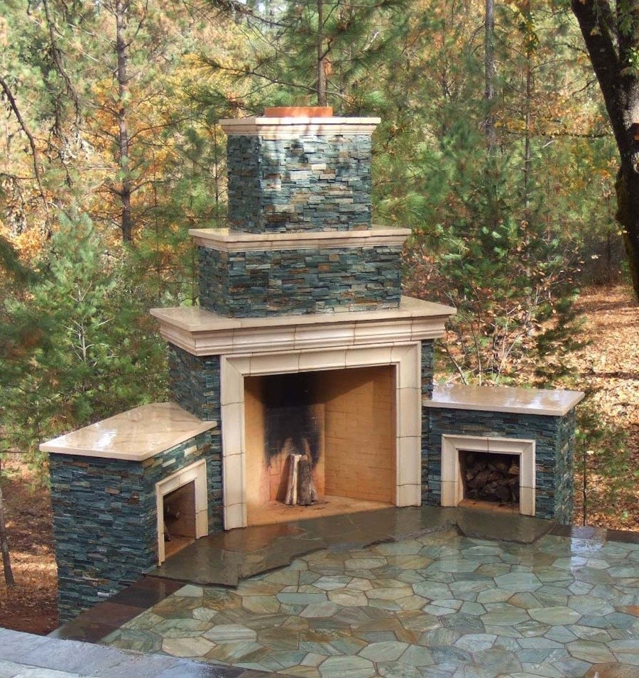 buy ideas for build cinder block outdoor fireplace — rickyhil outdoor ideas how to build an outside fireplace image