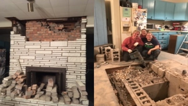 Gorgeous How To Remove A Marble Fireplace Compare