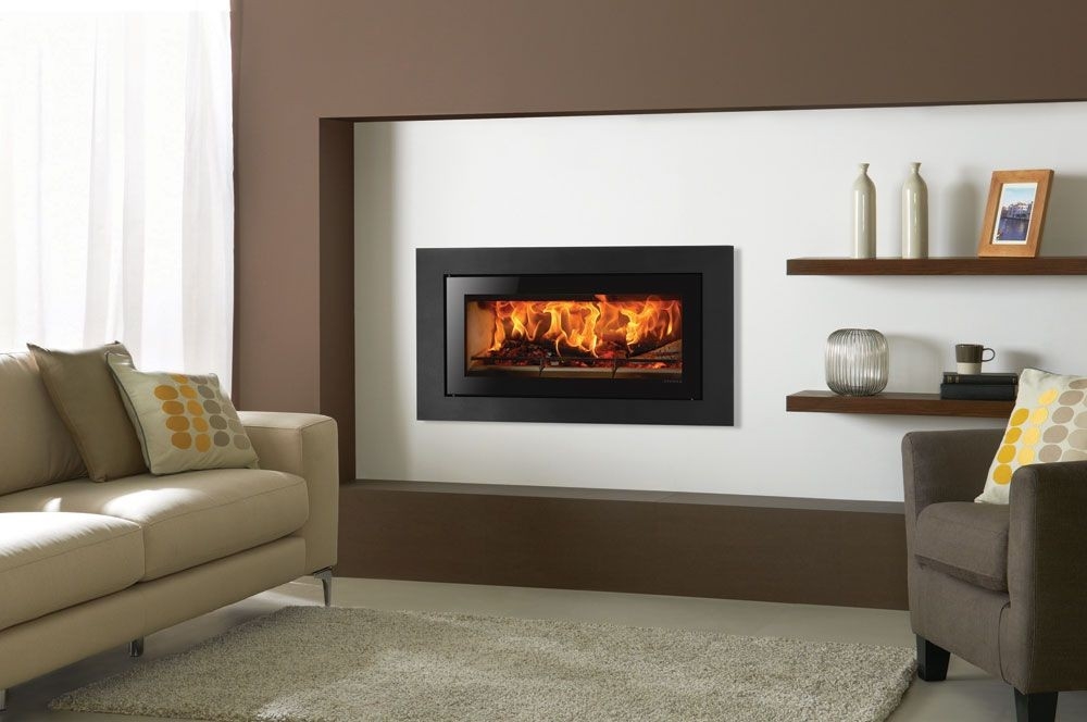 buy studio steel xs inset wood burning fires stovax built in fires | wood built in fireplaces nz picture