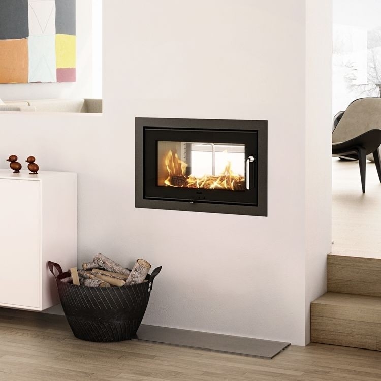 cheap double sided wood burning fire | contemporary wood burning stoves, wood double sided electric fireplace insert photo