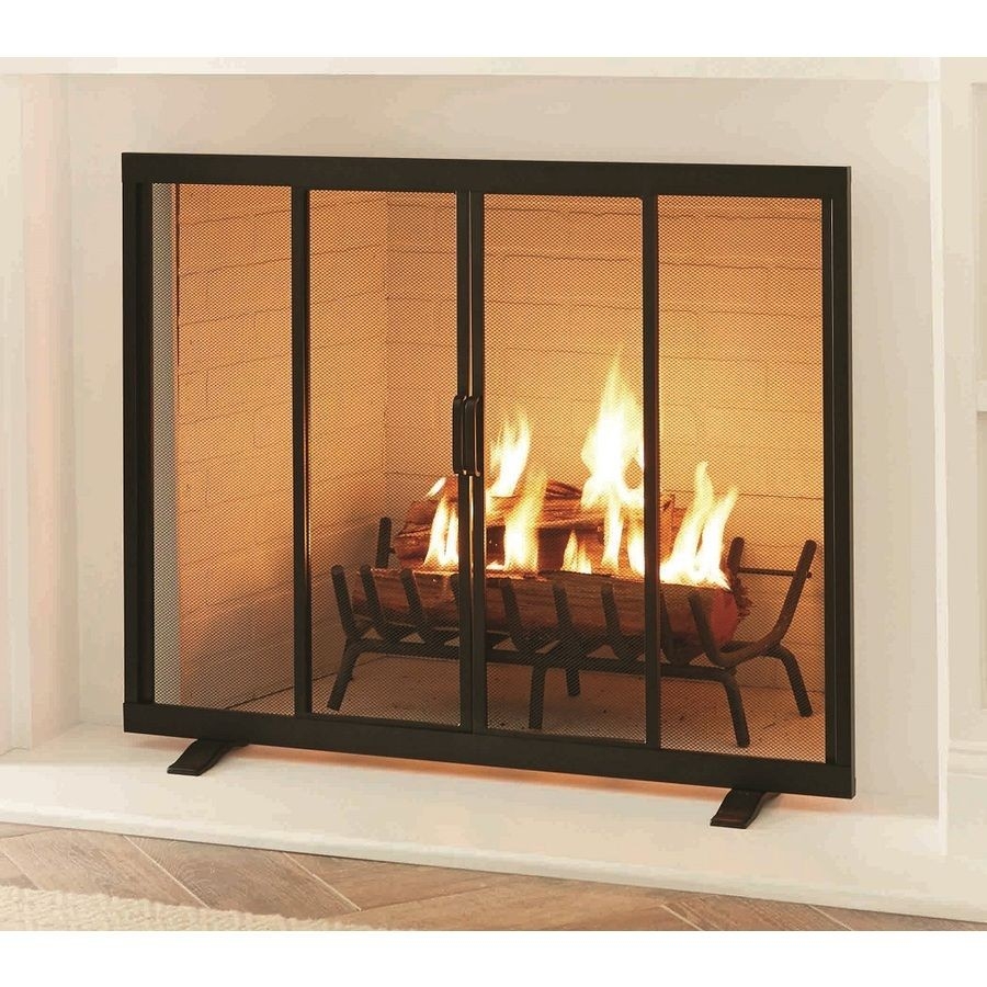 Stylish Fireplace Screens At Lowes Compare