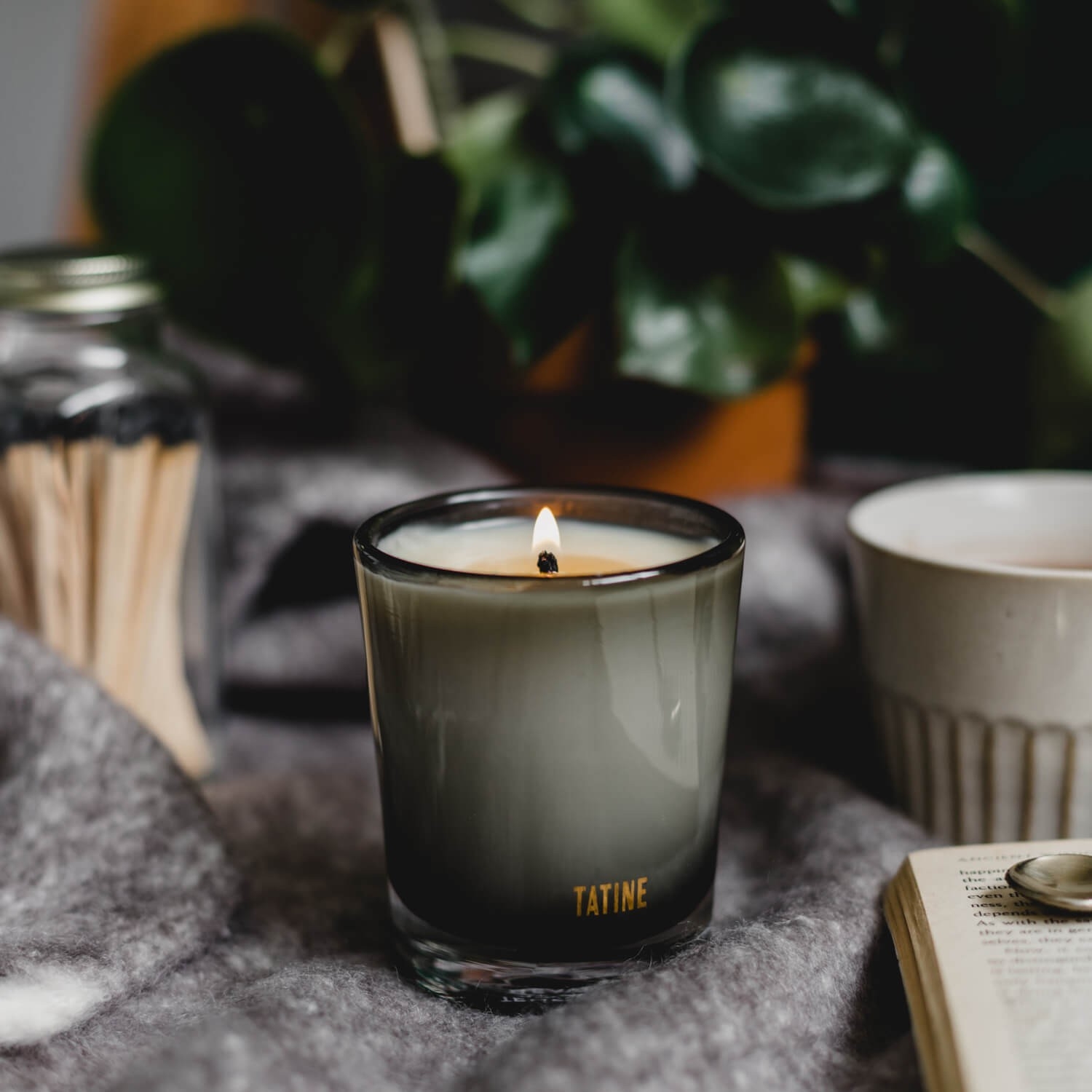 cheap tatine forest floor scented candle | osmology candles that smell like a fireplace photo