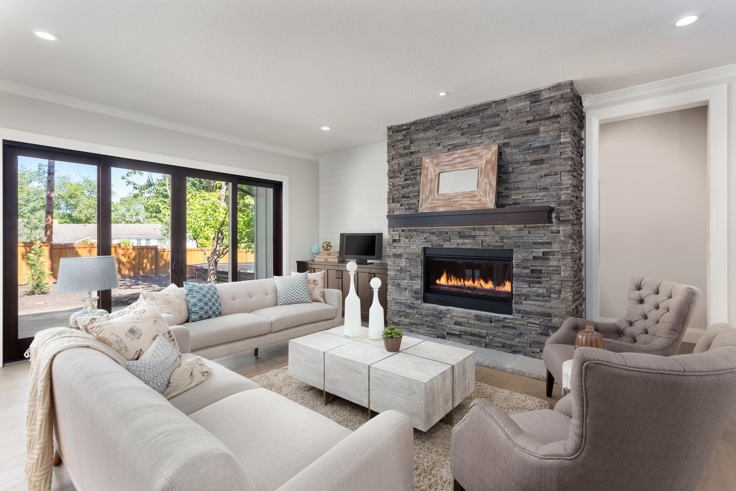 Best How To Design Living Room With Fireplace And Tv Recommended
