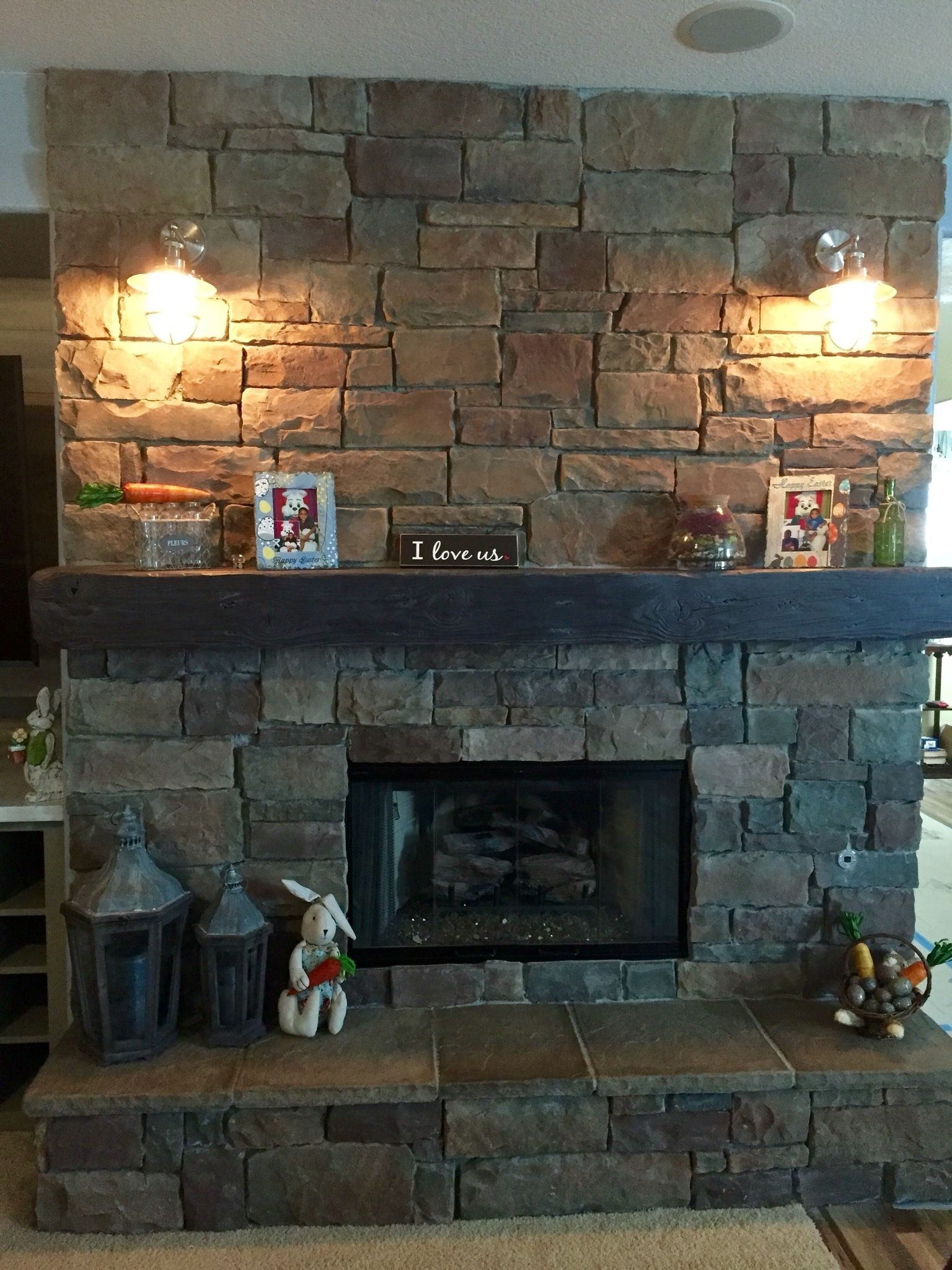 excellent pinrustic wood accents on mountain decor condo | wood mantels reclaimed wood for fireplace mantel pics