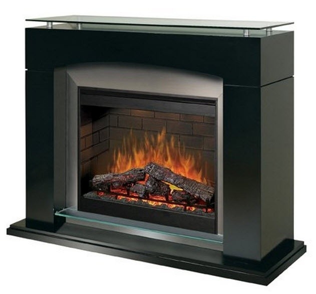 fantastic contemporary elegance, modern black finish, and a tempered glass top how to turn on electric fireplace photo