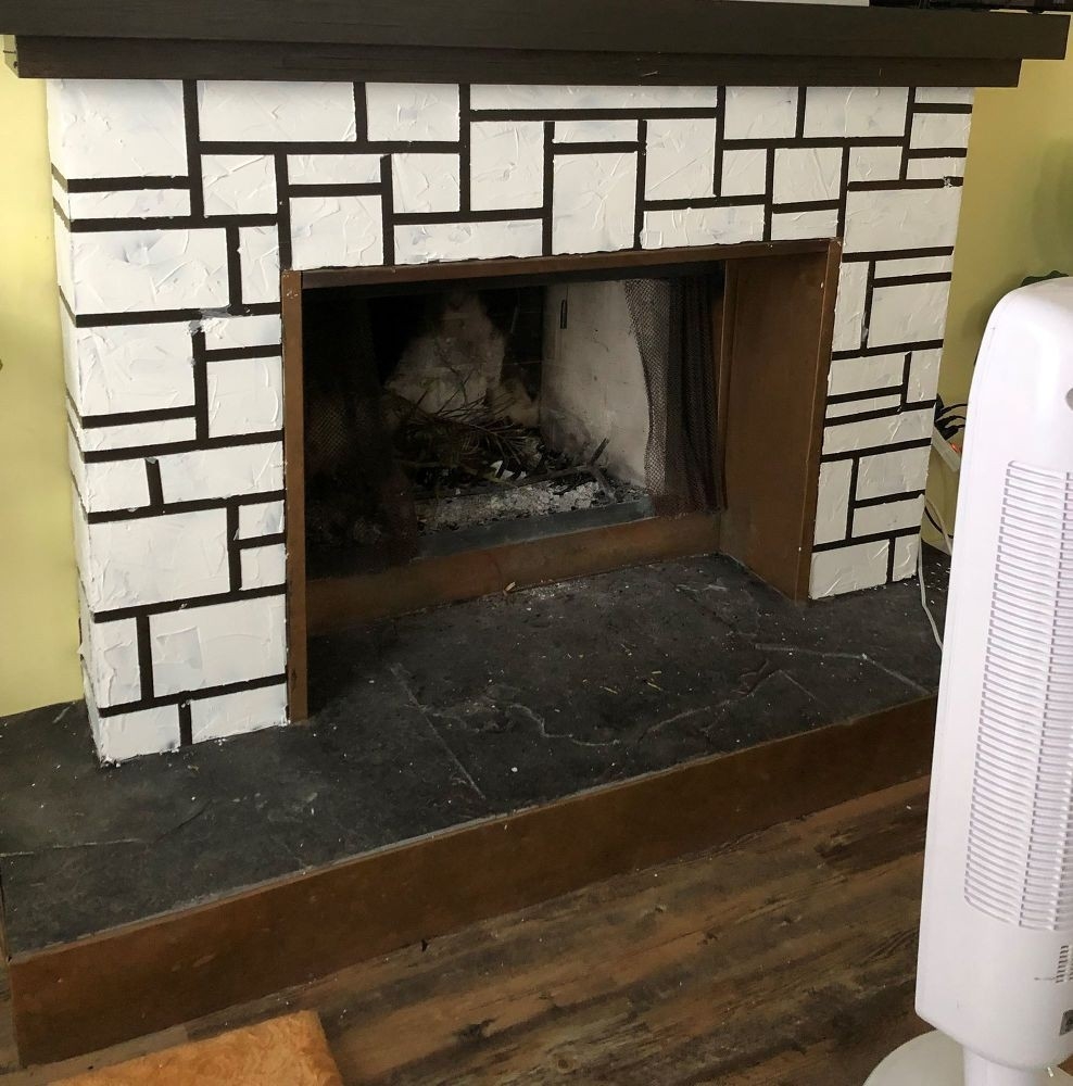 fantastic how to paint fireplace faux stone diy | fireplace, paint fireplace, diy can u paint marble fireplace pics