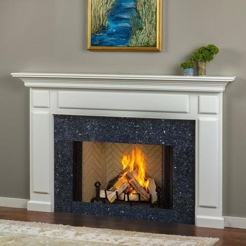 fantastic mantels direct 77 in w x 51 in h white poplar traditional fireplace fireplace accessories near me pics